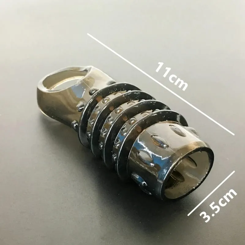 Reusable Penis Rings For Men Delay Ejaculation Stronger Erection Sex Toys For Couple Silicone Cock Ring Enlargement Adult Toys — image 10