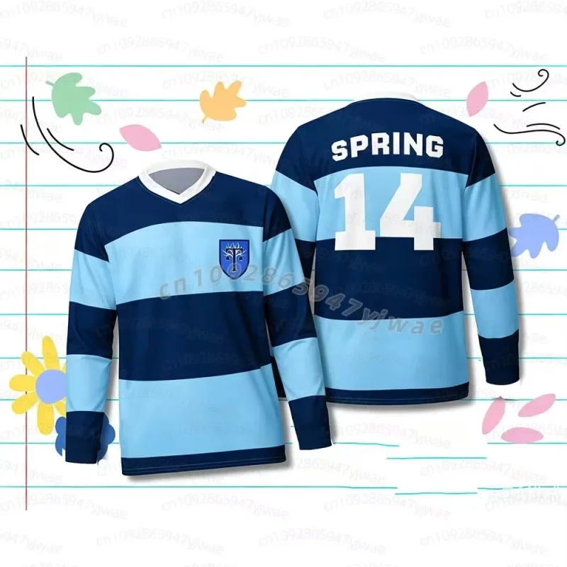 2026 New Heartstopper Forever Lgbtq Men's T-Shirt Nick Nelson Charlie Spring 10#14# Rugby Jersey Truham Grammar Men Hoodies