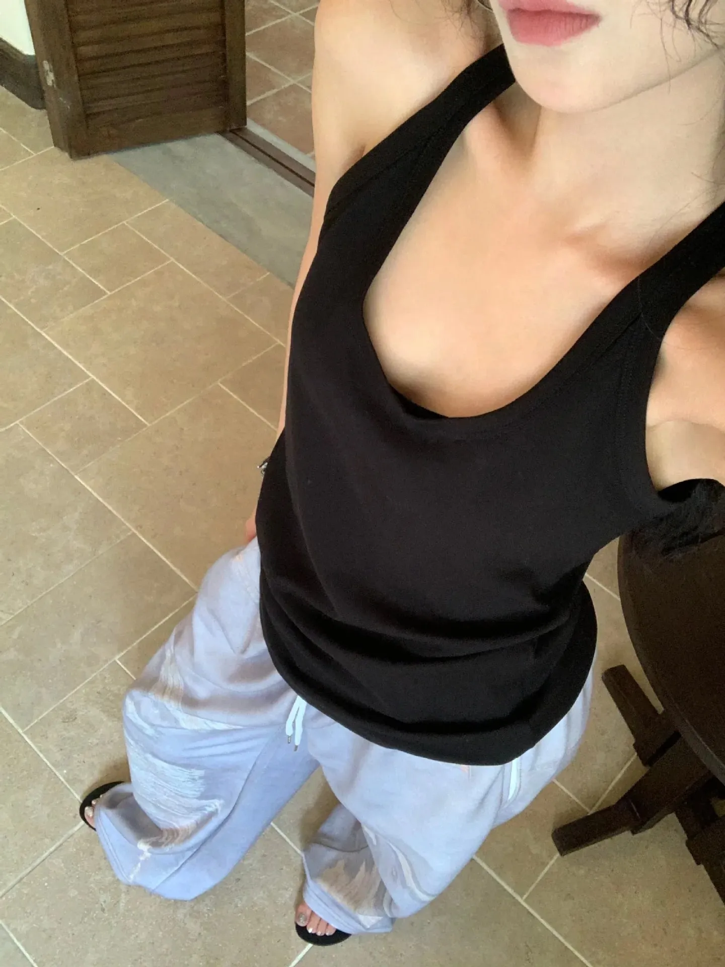 Y2K Summer Cool Backless Tank Top Deep U-neck Sexy Solid Halter Crop Tops Aesthetic Trendy New Skinny Slim Women Camis Street