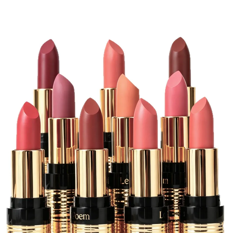 8 Colors Purple Matte Lipstick Waterproof Nude Brown Lip Tint Tone Long-lasting Velvet Matte Lipstick for Women Makeup Cosmetics