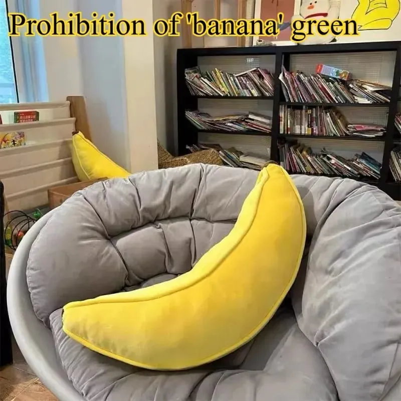 Banana pillow creative comfortable bedside cushion sleeping long birthday gift plush toy