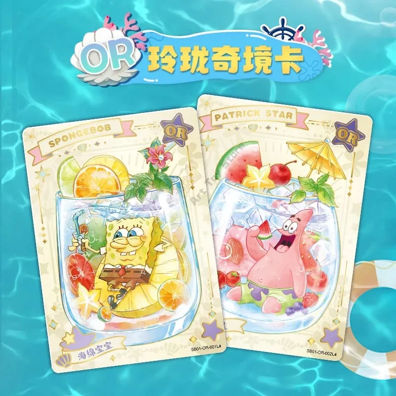 SpongeBob SquarePants Card Patrick Star Fun Time Gift Box Collection Cards ChildrenGifts Rare Collections Gift Toy — image 4
