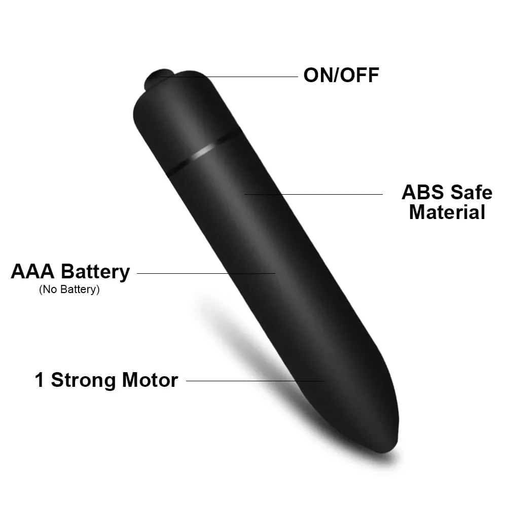 Mini Size Bullet Vibrator Butt Plug for Men Women Anal Plug Beginner Battery Powered Prostate Massager for Gay Adult Sex Toy