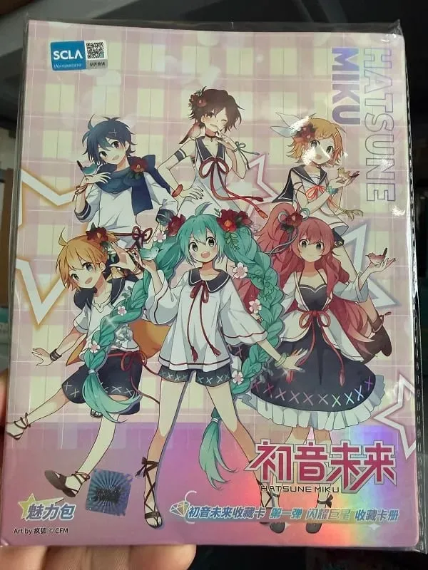Original Hatsune Miku Card Charm Pack Shining Superstar Party Show Cards CR OR UTR Rare Collection Card Toy
