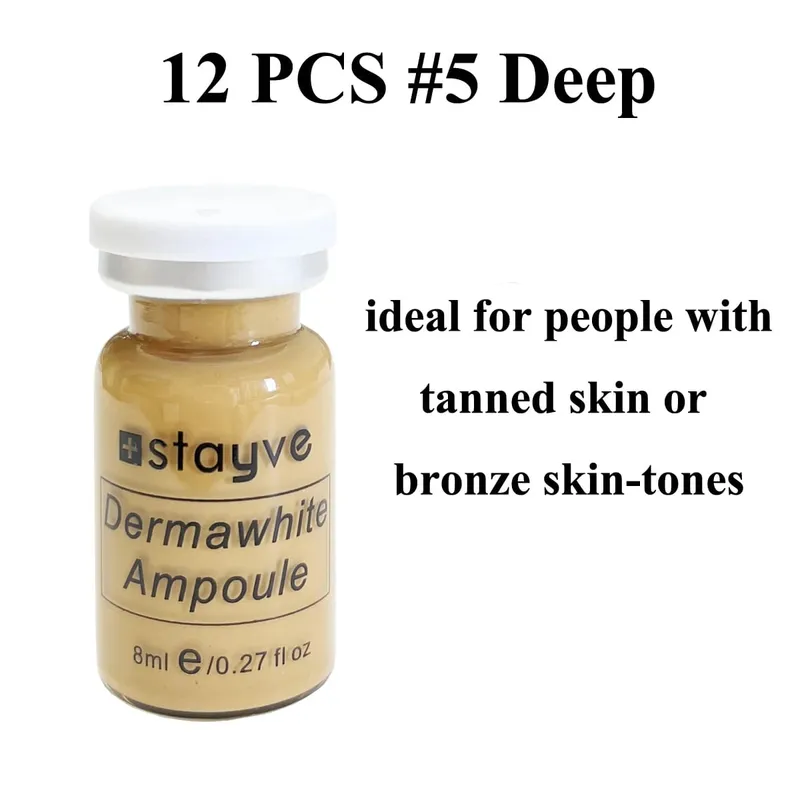 8ml Stayve BB Cream Glow Facial Serum Ampoule Essence Foundation Beginner Starter Kit Niacinamide/Peptide Face Skin Care