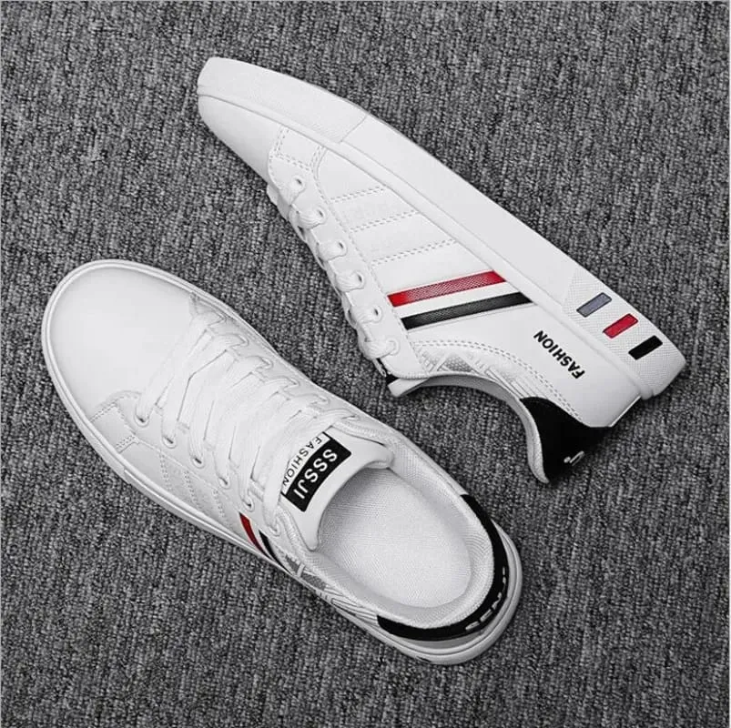 Fashion Sneakers Men Vulcanize Shoes Chunky Flat Comfortable Spring Autumn Platform Mens Shoes Sports Casual White Shoes 2025