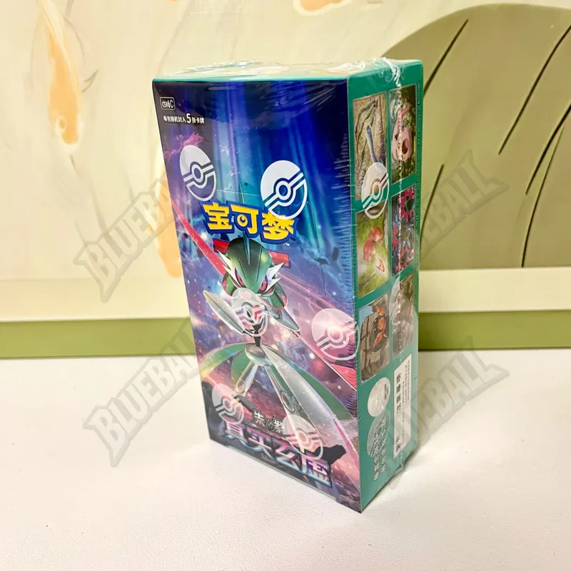 Original pokemon Scarlet Violet Gem Pack Vol6 Thin Box TCG Collectible Battle Trading Cards Simplified Chinese Version Toys Gift