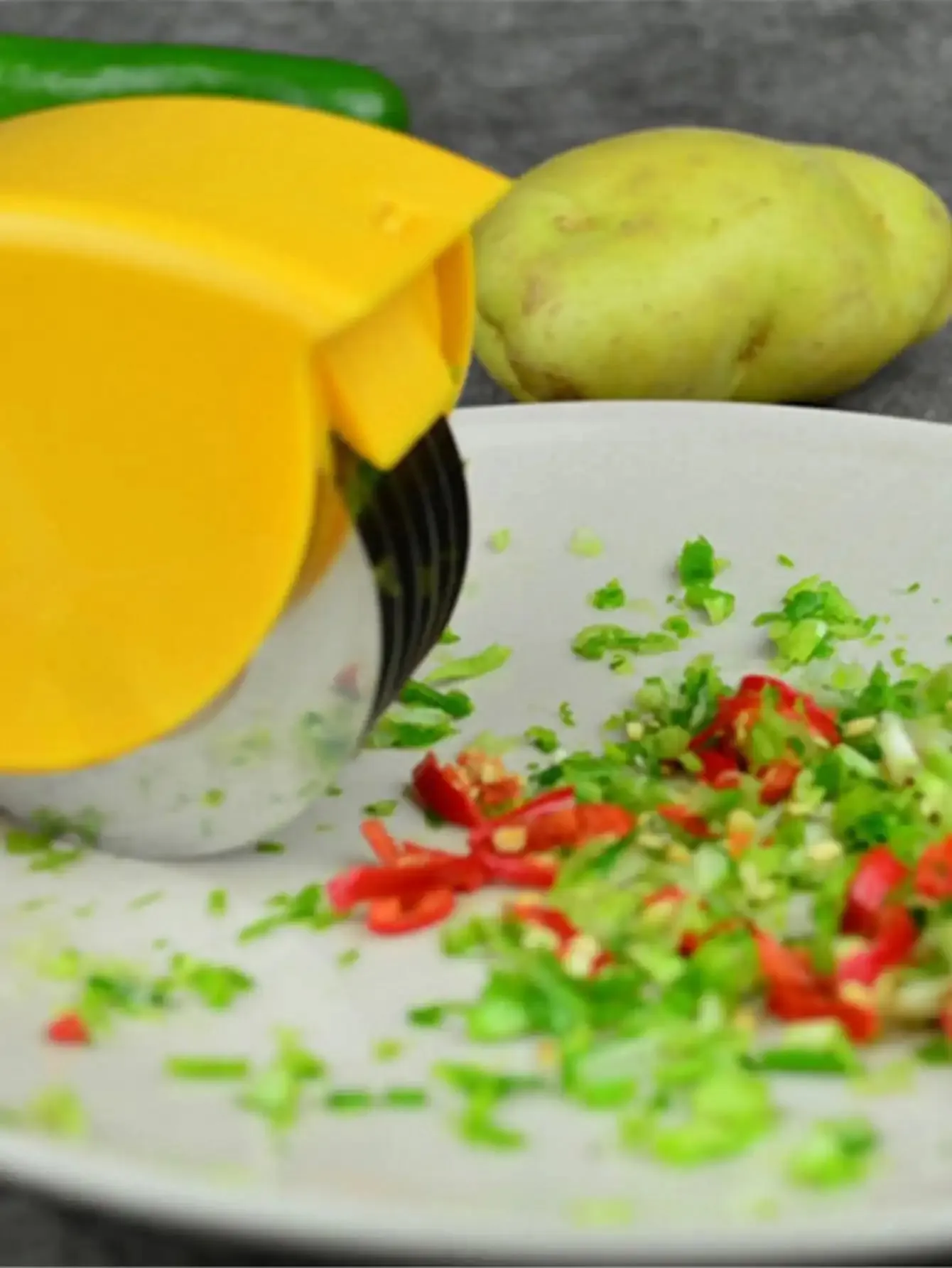 1pc-funil criativo cozinha corte cebola cortador de alho cortador de fio cortador de legumes acessórios de cozinha gadgets