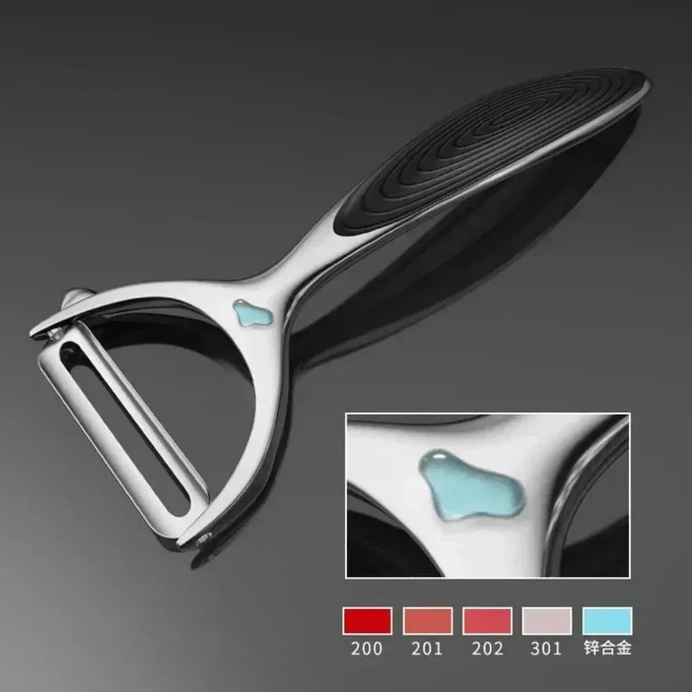 304 Stainless Steel Vegetable Peeler Potato Peeler Multi-function Carrot Grater Fruit Tools Kitchen Accessories Cuisine Pelador