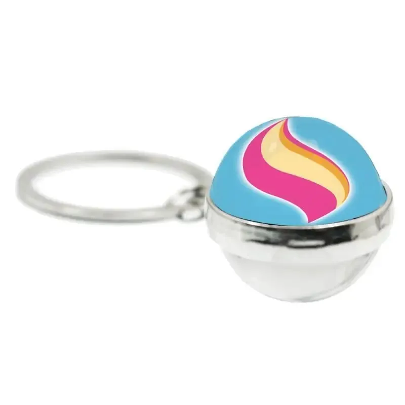 Pokémon Mega Stone Keychain Anime Peripheral Creativity Exquisite Versatile Trend Spherical Keychain Cartoon Gift Accessories
