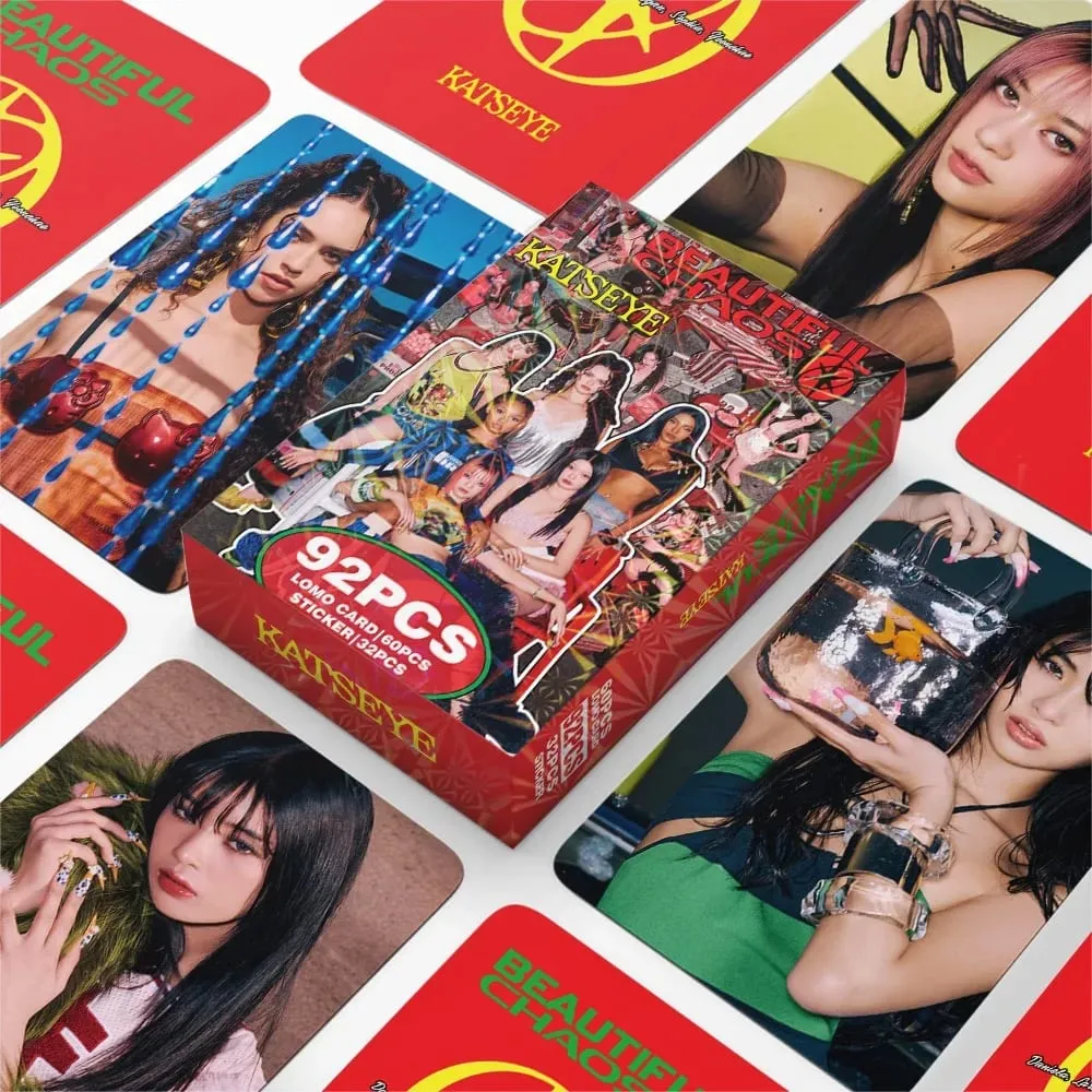 92PCS Kpop Hot Idol MANON SOPHIA DANIELA LARA MEGAN YOONCHAE Self Made HD Lomo Cards Fãs Coletar Photocards Presentes Cartões Pequenos