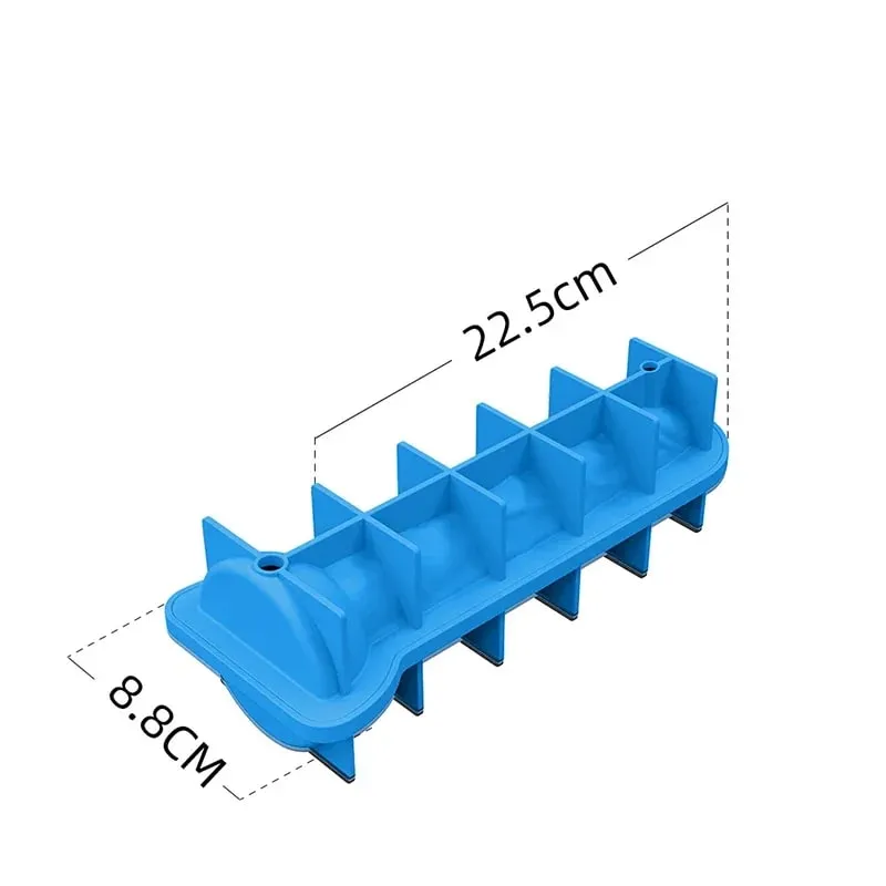 1PCS New Fun Silicone Ice Cube Mold with Lid Adults Prank Ice Mold Funny Shape Ice Cube Mold Bachelor Party Bar KTV Ice Maker