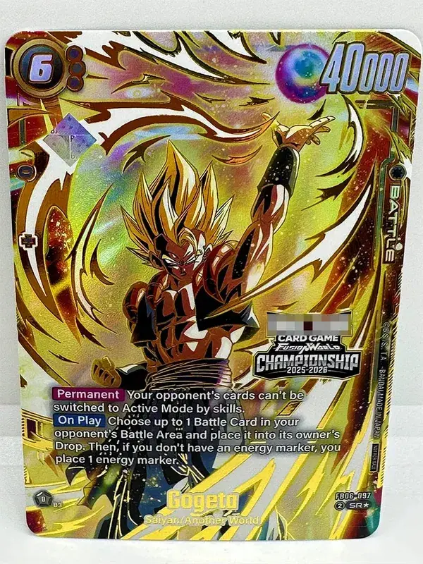 Super Card Game Fusion World Saiyan Goku Broli Toys Hobbies Hobby Collectibles Game Collection Anime Cards