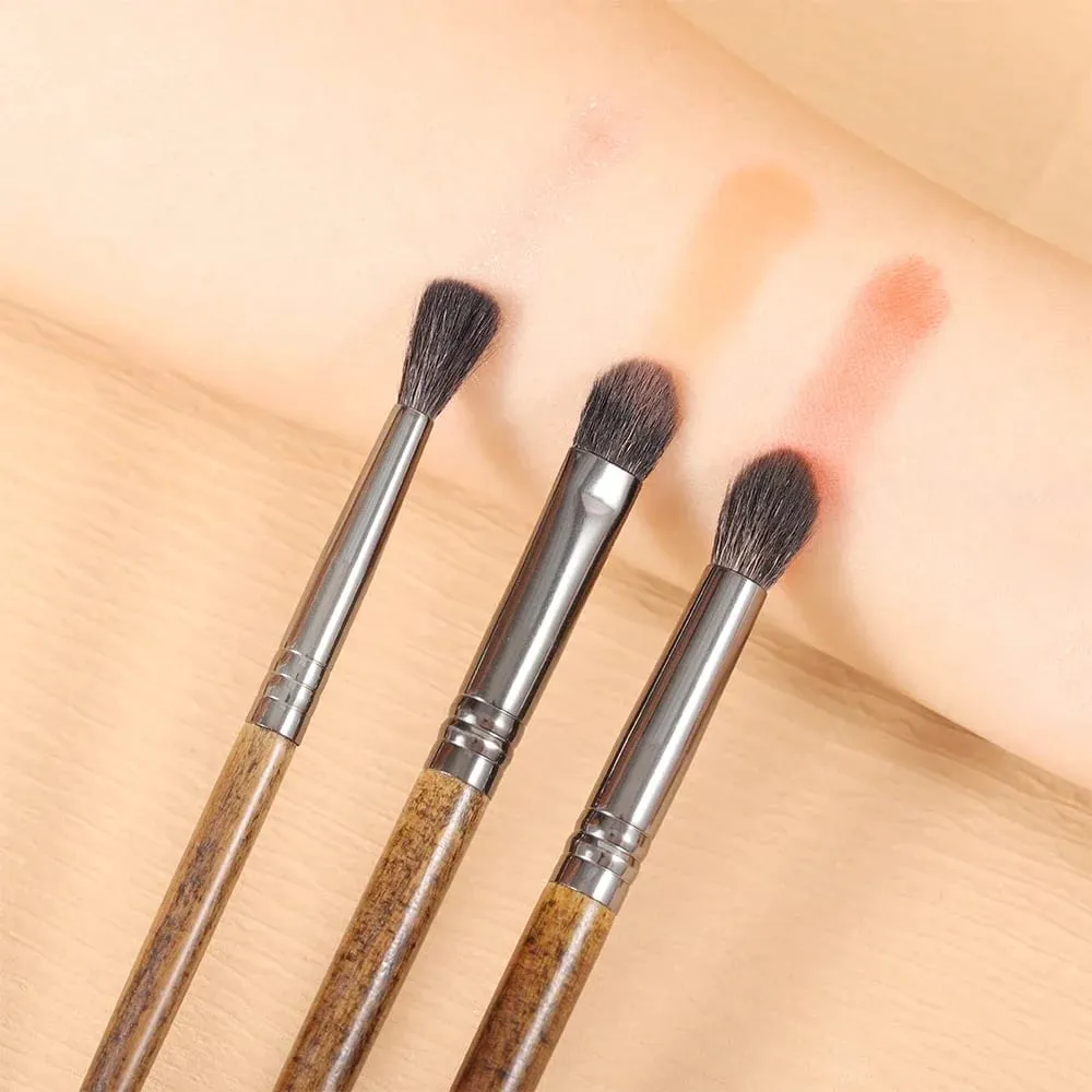 OVW Goat Hair Makeup Eyeshadow Brushes Set 4Pcs XQ111219N64b