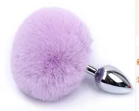 Metal Plush Rabbit Tail Anal Plug Butt Plug Prostate Massager Rabbit Ear BDSM Cosplay Erotic Sex Toys for Women Adults Sex Game — image 10