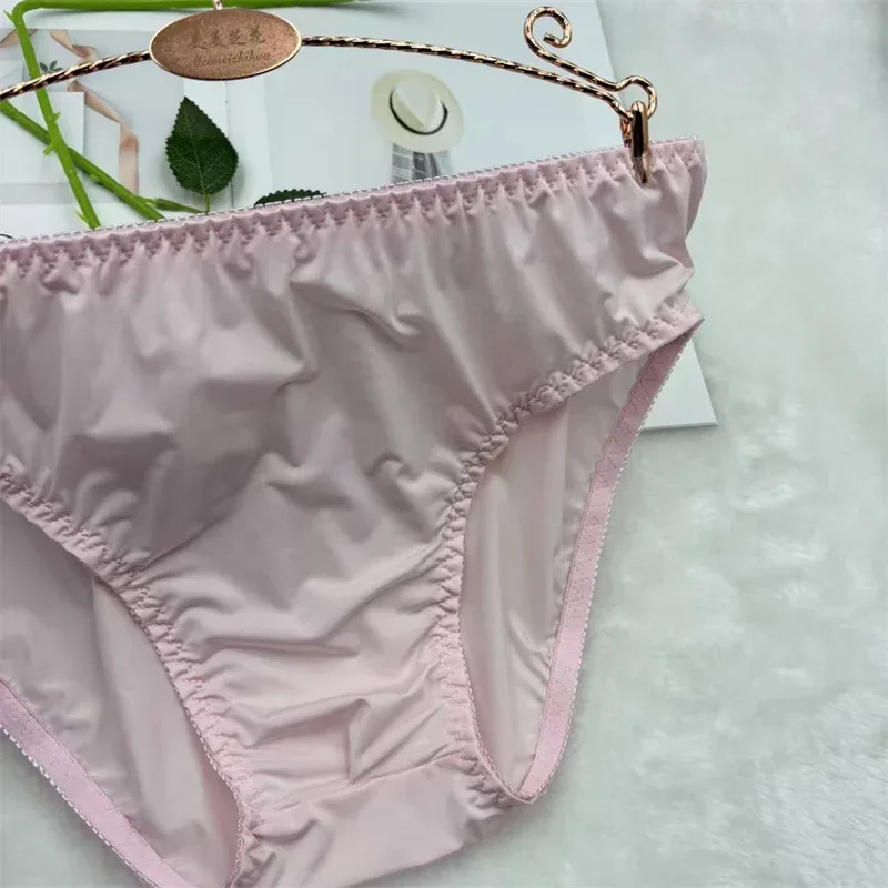 Ultra-Thin Silky Ice Silk Elastic Soft Close-Fitting Fabric Men's Daily Comfort Underwear Breathable Briefs men underwear sexy — image 24