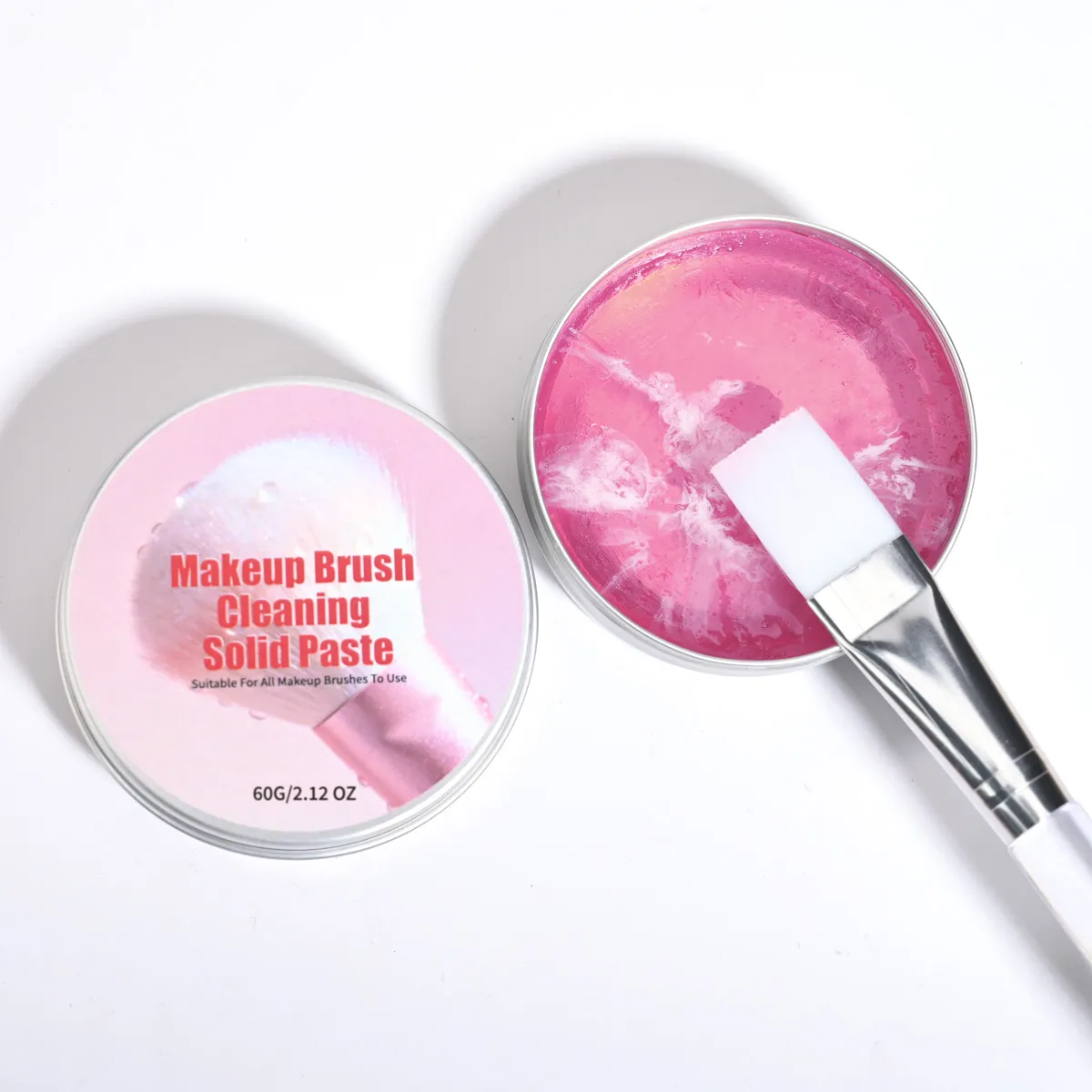 Makeup Brush Solid Cleaning Soap Is Suitable for Cleaning Makeup Brushes and Beauty Tools