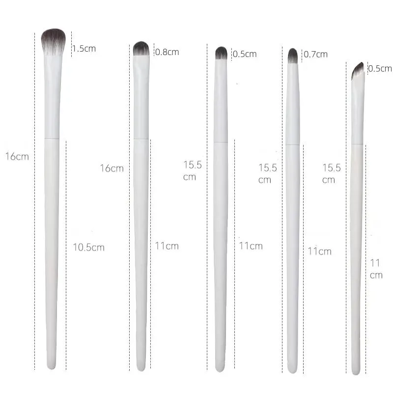Eyeshadow Makeup Brushes Kit High Quality Eyeshadow Dot Blusher Nose Shadow Eyebrow Loose Powder Brush Eye Make Up Brushes Tool