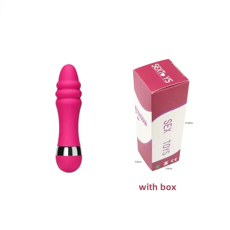 Multi Speed G Spot Vibrator Vagina Clitoris Stimulator Butt Plug Anal Adult Sex Toy for Women Men Couples Silicone Dildo