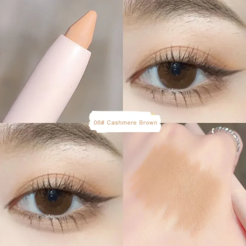 Eye Shadow Lying Silkworm Highlighter Pen Korean Eyes Makeup Matte White Pearl High-gloss Brightening Glitter Eyeshadow Stick