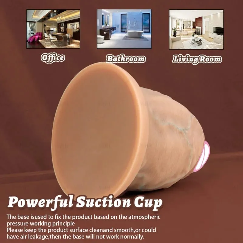 5 Sizes Silicone Dildos Butt Plug Thick Anal Plug Realistic Huge Thick Dildo With Suction Cup Adults Toys Sex Toys For Women Man