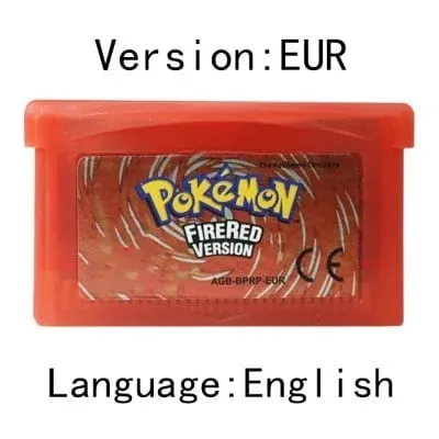 GBA Video Game Cartridge Console Card Pokemon Emerald Ruby FireRed LeafGreen Sapphire Multi-language for GBA/NDS — image 17