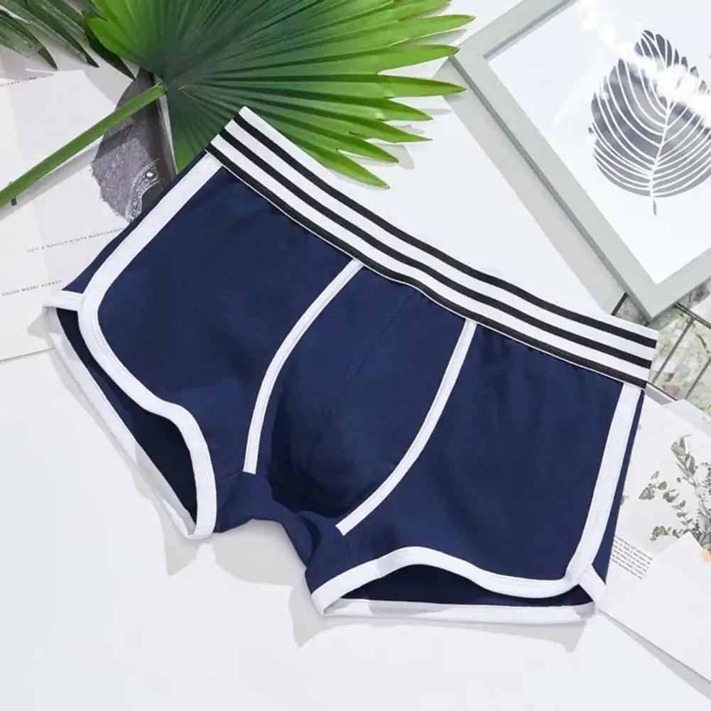 Men Boxers Underwear Soft Breathable U Convex Sweat Absorption Comfortable Men Underwear High-Quality Breathable Men Underpants