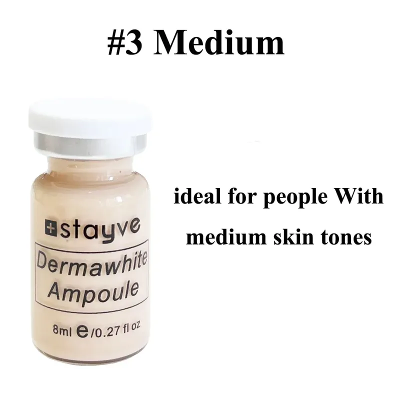 8ml Stayve BB Cream Glow Facial Serum Ampoule Essence Foundation Beginner Starter Kit Niacinamide/Peptide Face Skin Care