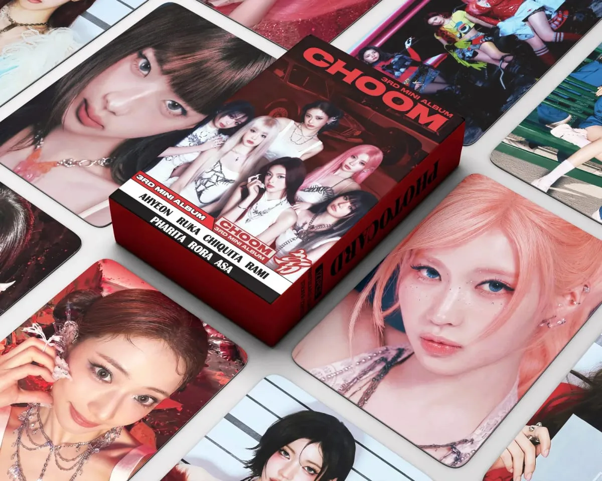 127PCS BM CHOOM Photocards Lomo Cards Set Photocards Photo Lomo Cards Fans Collection Printed Cards — image 4