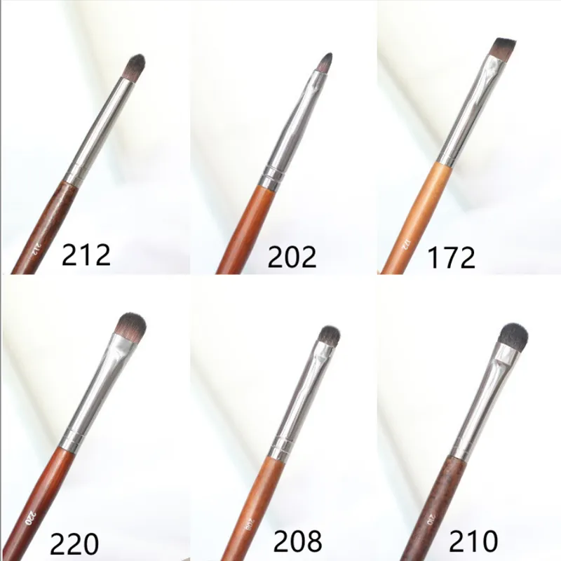Professional Soft Makeup Brush Makeup Tools Liquid Foundation Concealer Make Up Brush Wood Handle Brushes Beauty Tool Wholesale