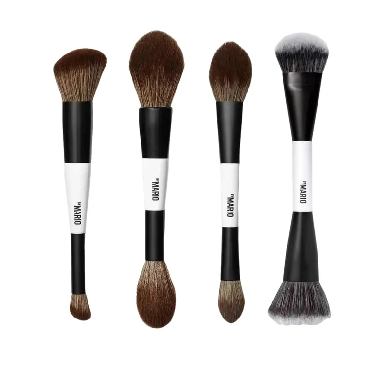 4-in-1 Glow Blush and Brush Set Filter Flush Eye Check Blush Palette Matte Shimmer Face Makeup Long Lasting Women Daily Cosmetic