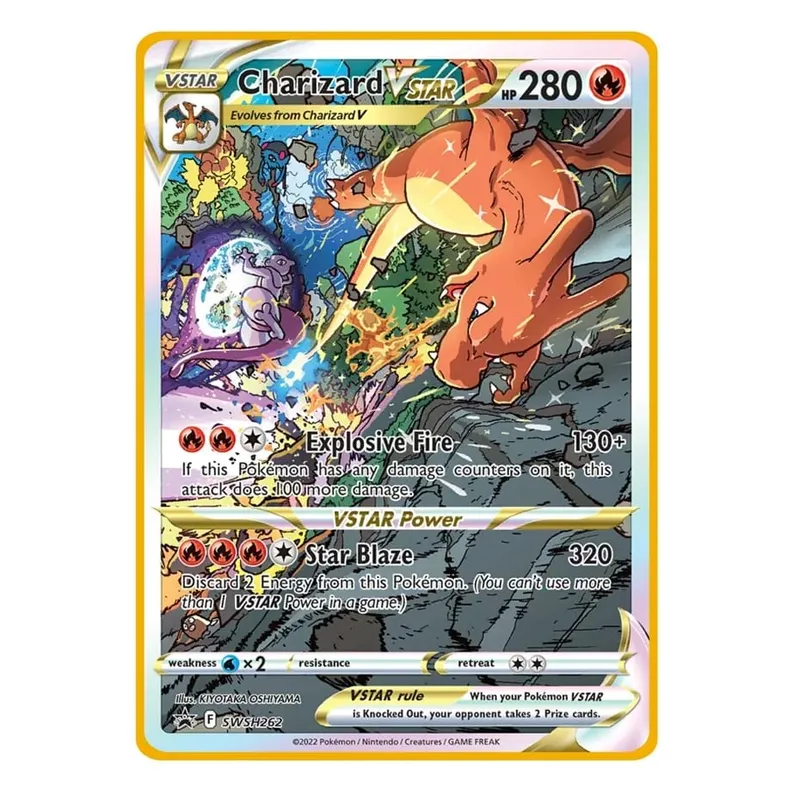 Skvělá NOVÁ Pokemon Metal Card 10000 bodů Arceus Charizard Super Card Anglický Mewtwo Lucario Greninja Lillie Anime karty