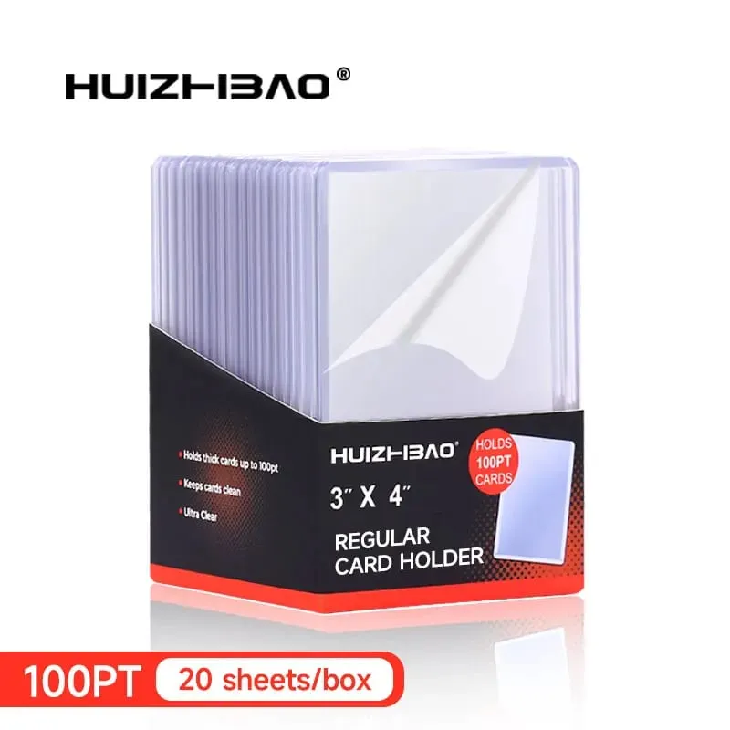 35pt 55pt 75pt 100pt 130pt 180pt 260pt 360pt for top loader protector holder trading storage card Football baseball sport cards
