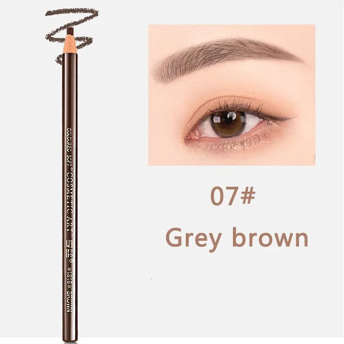 10pcs Brand Hengsi Pull Peel Eyebrow Pencil Brown Black Waterproof Eyebrow Enhancement Wholesale Cosmetics Long Lasting Beginner