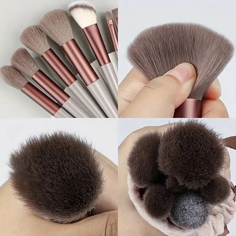 Makeup Brush Set Eye Shadow Highlighter Concealer Brush Blush Loose Powder Brush Blending Soft Fluffy Women Beauty Tool