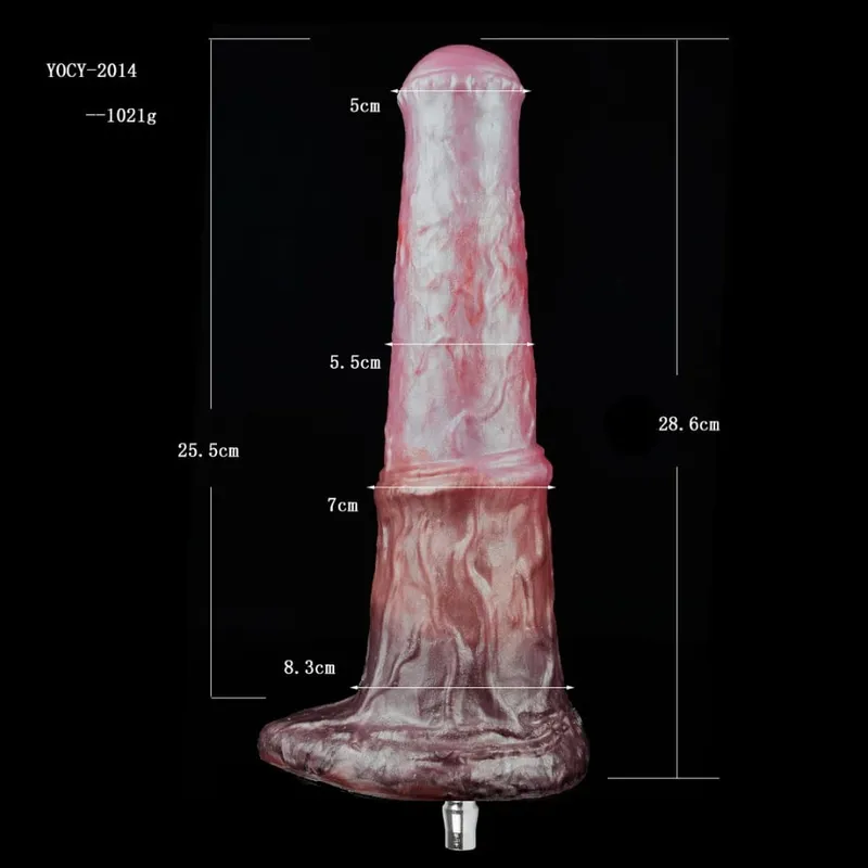 Vibrador de cavalo vac-u-lock para máquina de sexo, pênis de silicone/vac, plugue anal grande, masturbador adulto, estimulador de clitóris, brinquedos sexuais