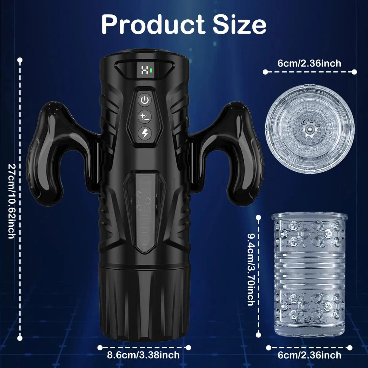 Telescopic Male Masturbator Automatic Mastubator Cup for Men 7 Thrusting Rotating Modes Penis Pump Piston Blowjob Sex Machine