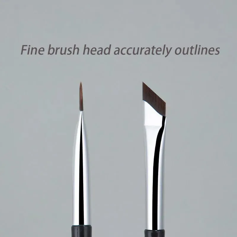 The Upgrade Blade Eyeliner Brush Ultra Thin Fine Angle Flat Eyebrow Brush Under The Eyes Place Precise Detail Brush — image 4