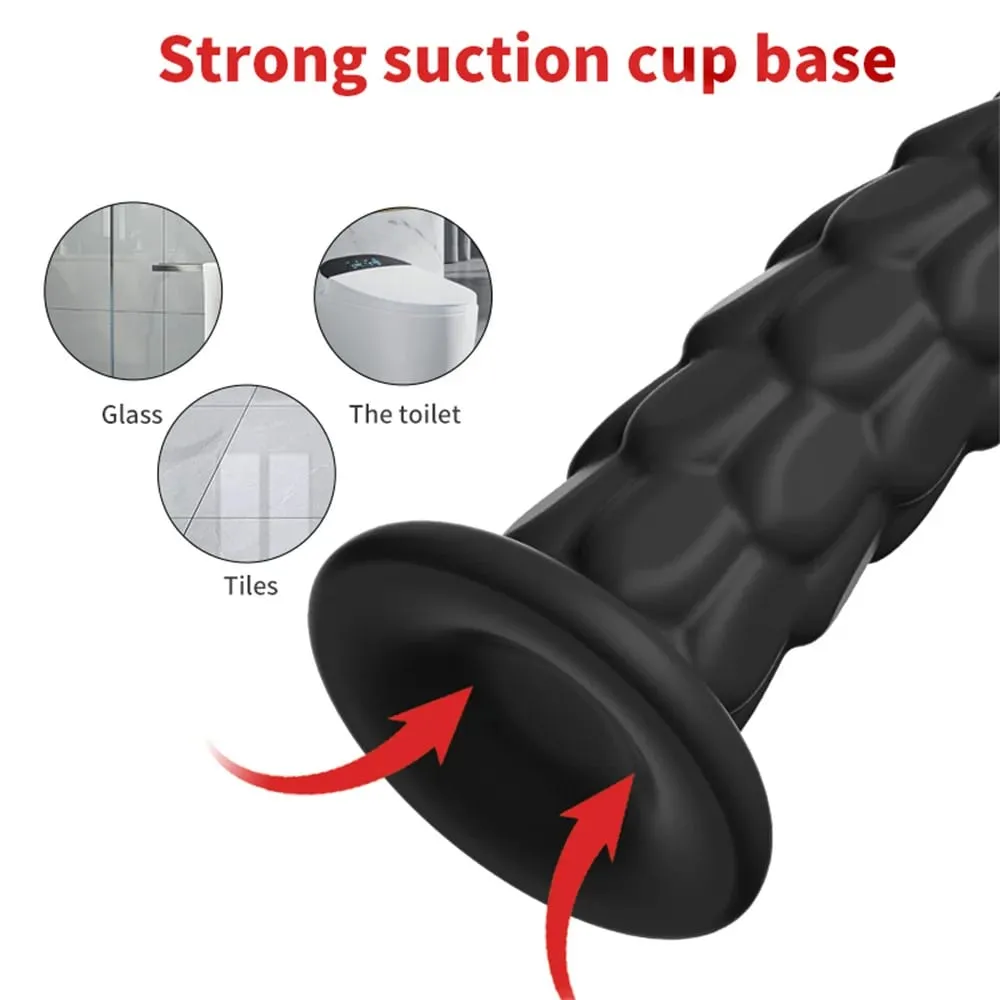 Silicone Dildo Anal Butt Plug with Sucker Prostate Massage Vagina G spot Stimulation Masturbation Adult Sex Toys for Women Men — image 3