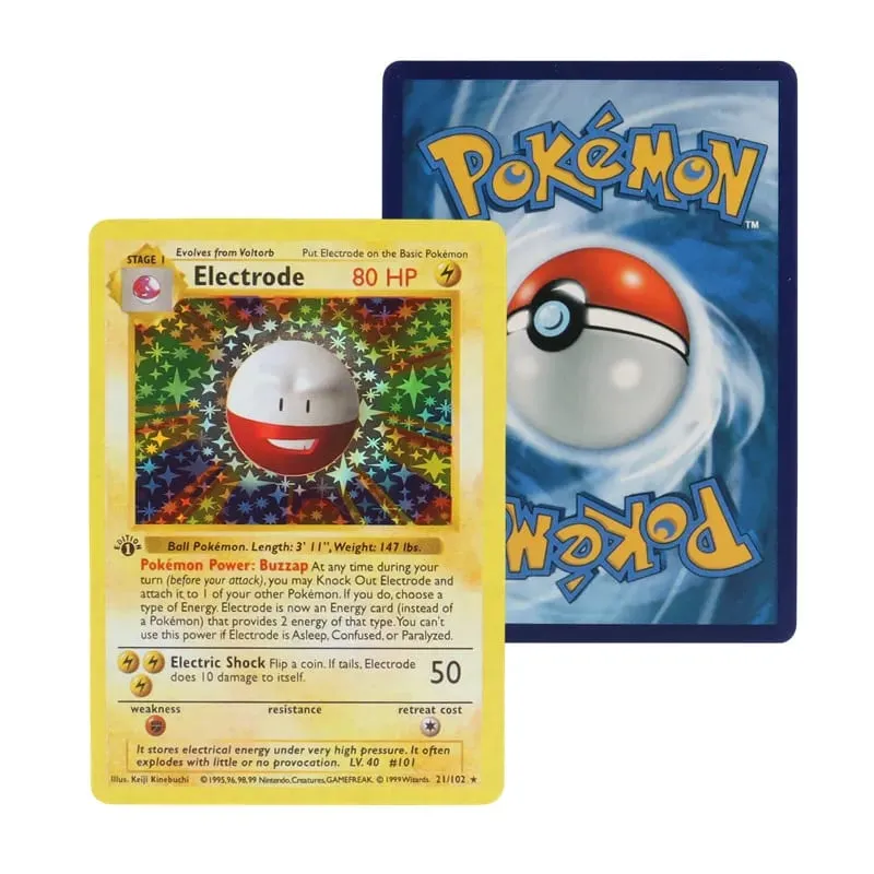151Pcs/Box 1996 first generation Pokémon card rare Charizard Pikachu Mewtwo Blastoise Collecting card toys english version