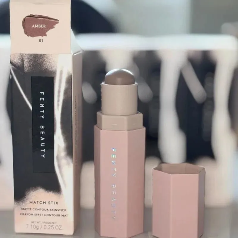 Fenty Beauty Multi-color Contour Stick Concealer Facial 3D Diamond Highlight Non Fading Water Gloss Lip Glaze Gloss Cosmetics