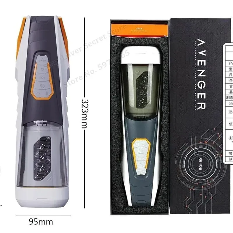 Automatic Thrusting Male Masturbator Rubbing Masturbation Sucking Blowjob Machine Pocket Pussy Adults Sex Toys for Men masturbat — image 6