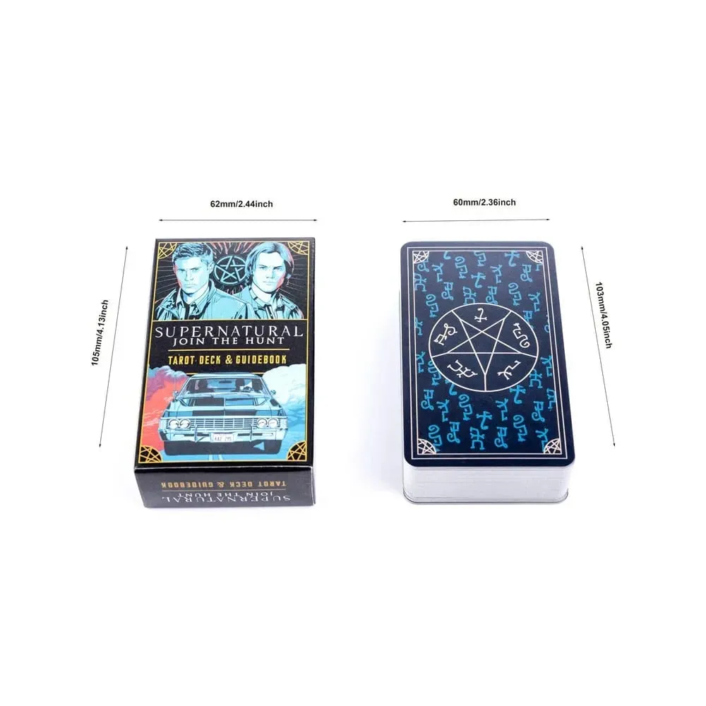 Supernatural Tarot Deck and Guidebook Card Game Gift With Pdf Guidebook Card Game Board Game 78 Cards Beginners — image 2