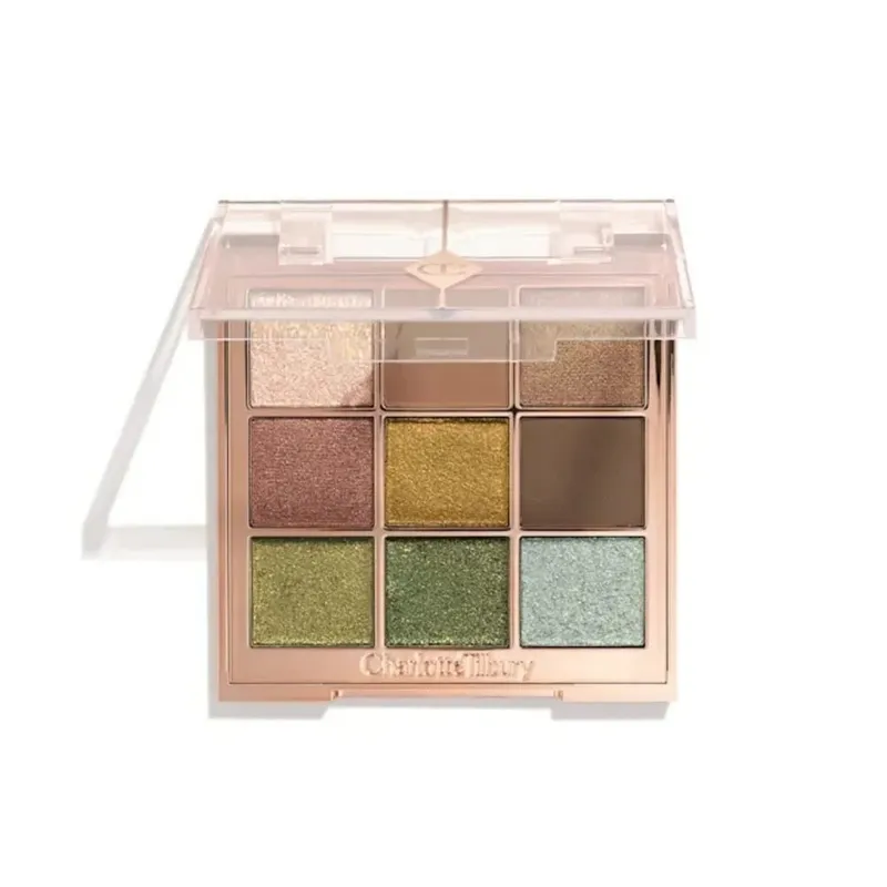 Charlotte Tilbury Eye Shadow Disk Love 2-Colors Powder Blusher Star Pink Powder Blusher Highlight 6-colors Super Nudes Easy Eye