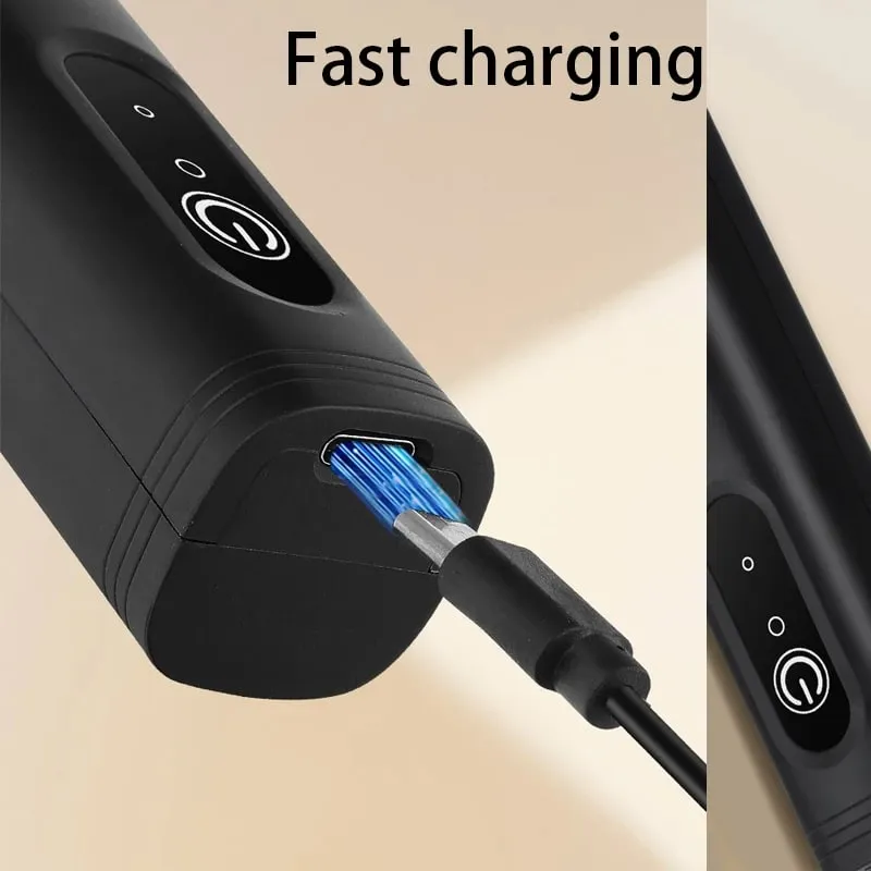 Frullino per le uova elettrico ricaricabile con staffa di supporto Frusta a mano regolabile a 3 velocità Miscelatore per bevande Montalatte per caffè — image 6