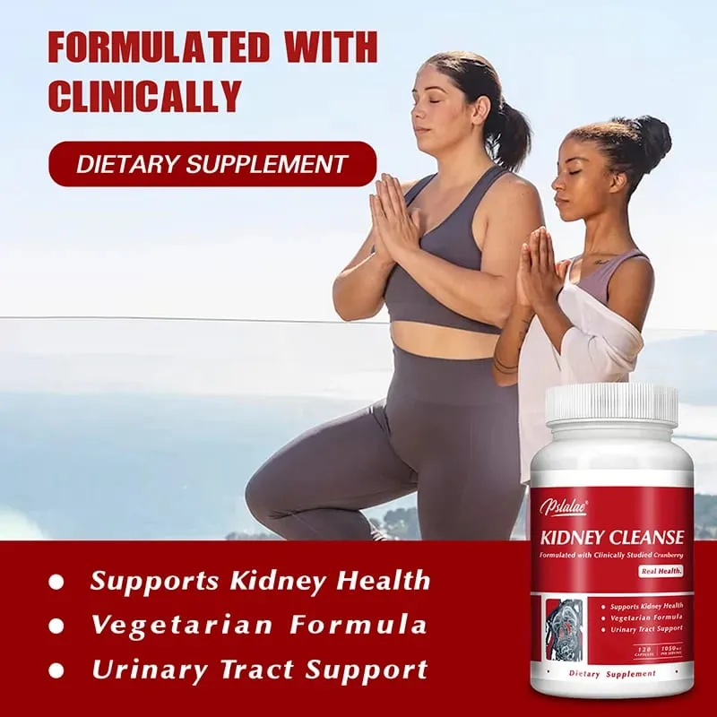 Kidney Cleanse - Liver Cleanse Prevent Urinary Tract Infections Clean the Urethra Support Health Kidney & Urinary Tract