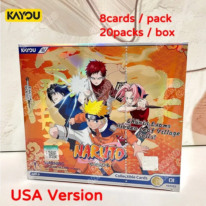 Genuine Naruto T4W8 JIN1 JIN2 SEA English Version Global Version Booster Box Anime TCG Rare CR Ninja World Collection Card — image 11