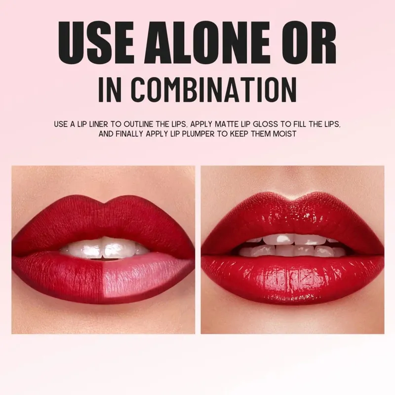 Matte Liquid Lipstick 6Pcs Set Waterproof Long Lasting Lip Plumper Hydrated Non Fade Makeup Gift Collection