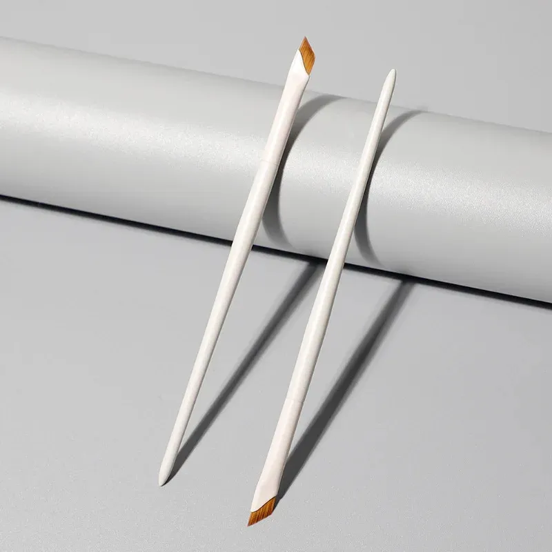 1Pc Upgrade Blade Eyeliner Brush Ultra Thin Fine Angle Flat Eyebrow Brush Under The Eye Makeup Brushes Precise Detail Brush Gift