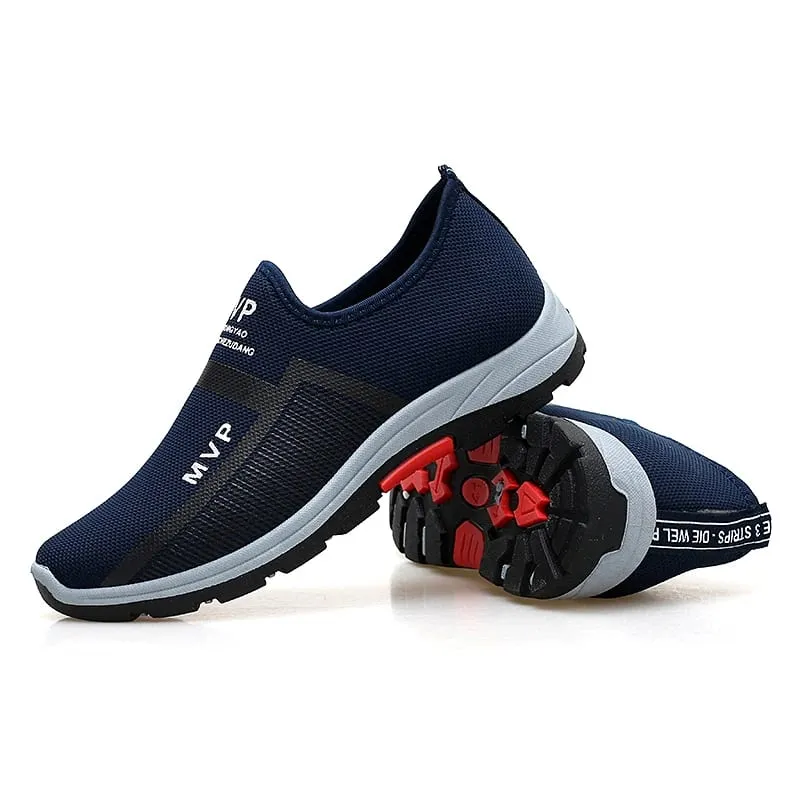 Summer Mesh Men Shoes Lightweight Sneakers Men Fashion Casual Walking Shoes Breathable Slip on Mens Loafers Zapatillas Hombre — image 3